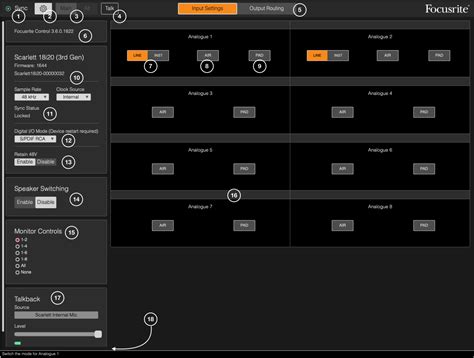 how to record left and right chanel with focus control|focusrite left channel recording.